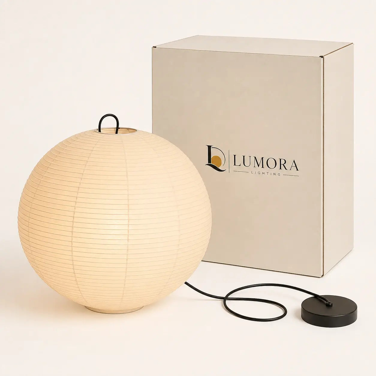 Lumora™ Japanese Paper Pendant Light